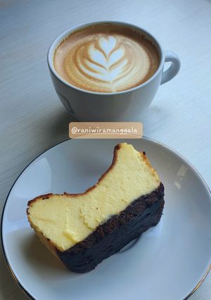 Foto resep 274. Brownie Burnt Cheesecake