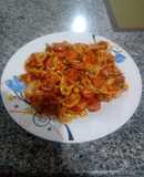 Salchichas con salsa 🍝