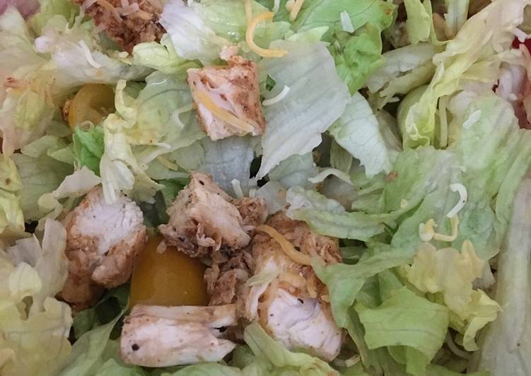 How to Make Speedy Spicy chicken salad
