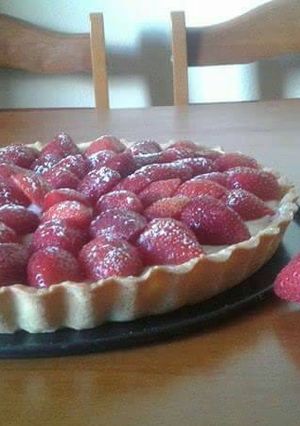 صورة لوصفة تارت بالفراولة