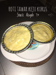 Foto resep Roti Tawar Keju Kukus SNACK MPASI 7+