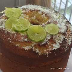 Una foto de Torta de limón