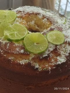 Una foto de Torta de limón
