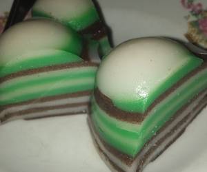 Resep Baru Lapis tepung beras Sedap