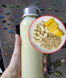 sữa bí đỏ hạt sen