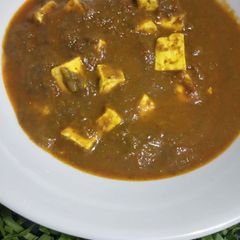 Palak paneer A picture of Palak paneer.