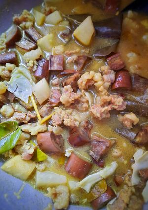 Foto resep Tongseng Terong, Labu Siam, Tetelan