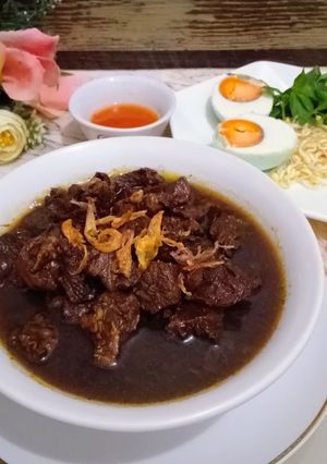 Foto resep Rawon Sat Set Bumbu Instan