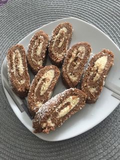 Kókusztekercs recept fotója
