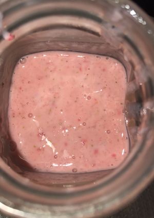 Une photo de Smoothie fraise