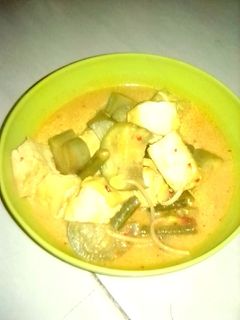 Foto resep Lodeh terong,kacang panjang,tahu putih