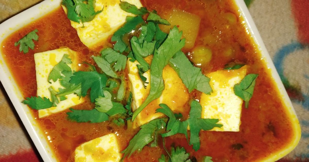 Matter Paneer Veg Recipe by Prachi Nangru - Cookpad