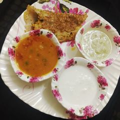 A picture of Rava masala dosa.