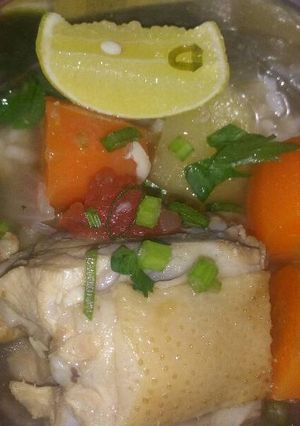 Foto resep Sup ayam rempah anti flu