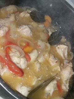 Una foto de Pollo al escabeche