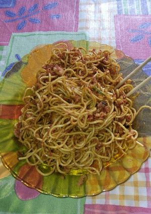 Foto resep Mie urai goreng seafood
