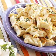 A picture of Cheese-filled pies - fatayer bi jibneh.