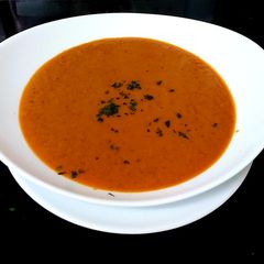 A picture of My Homemade Delicious Tomato Soup 😍😘.