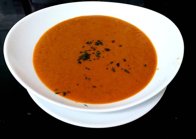 My Homemade Delicious Tomato Soup 😍😘