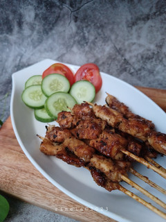 Foto resep Sate Ayam Bumbu Marinasi Susu
