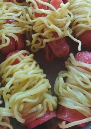 Foto resep Sosis gulung mie