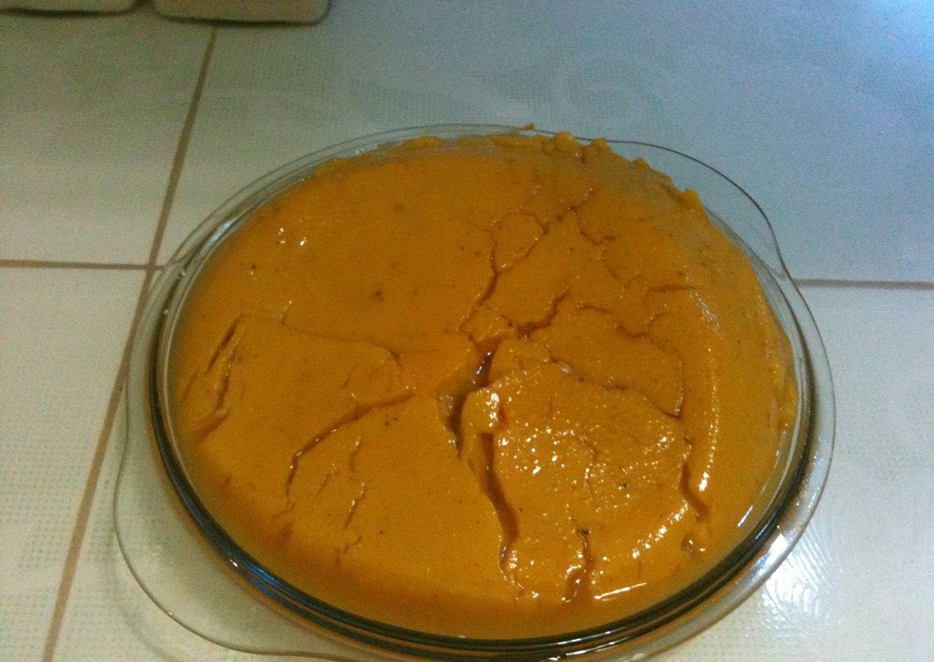 Flan de calabaza