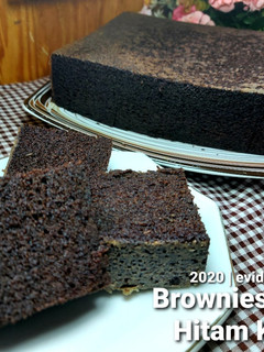 Foto resep Brownies Ketan Hitam Kukus