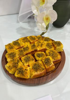 عکسی از دستور کیک باقلوایی
