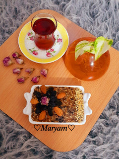 عکسی از دستور خرما آجیلی