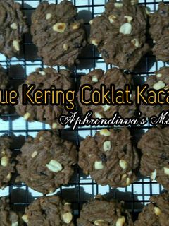 Foto resep Kue Kering Coklat Kacang