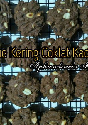 Foto resep Kue Kering Coklat Kacang