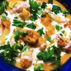 A picture of Soya Chaap Gravy.