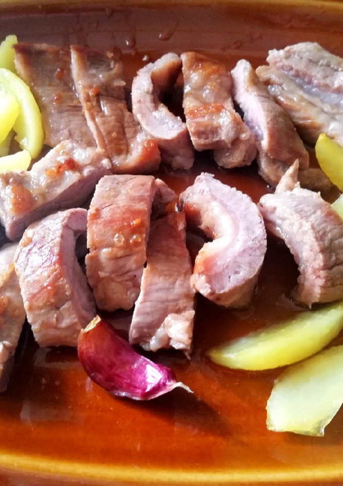Una foto de Látigo de cerdo ibérico (Lagartitos)
