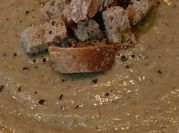 Una foto di funghi champignon