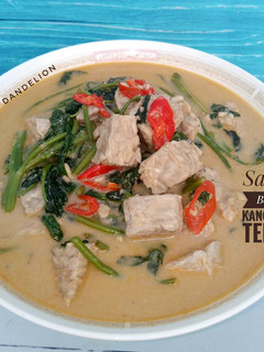 Foto resep Sayur Bobor Kangkung Tempe #Dandelion