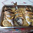 Dorada con limón al horno