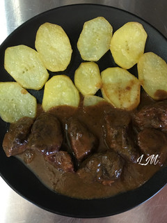 Una foto de Carrillada de salsa