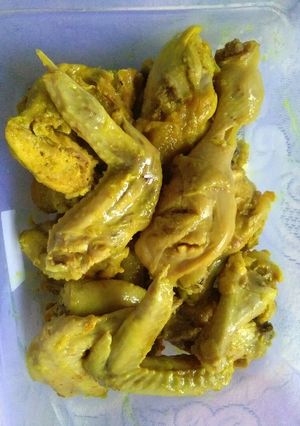 Foto resep Ayam Ungkep Bumbu Kuning