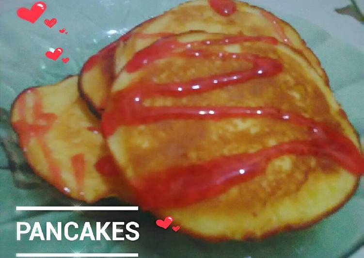 Resep Fluffy Pancake Simpel Cepat