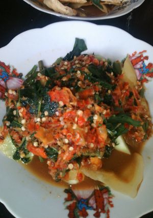 Foto resep Rojeg Dulit (Rujak Colek; Rujak Petis Madura)