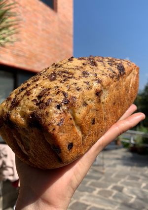 A picture of Banana cake.