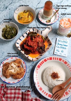 Foto resep Set menu padang