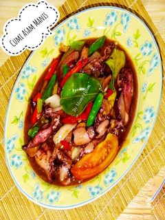 Foto resep Cumi Asam Manis