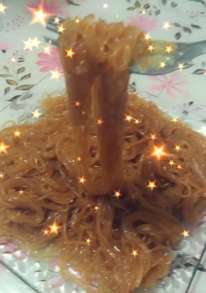 صورة لوصفة حلى بالشعيريه الباكستانية 🍝