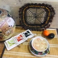 A picture of Hot and sour soup 🍜.