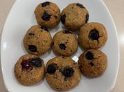 Una foto de galleta con harina de garbanzo
