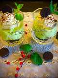 Oreos and Mint Chip Cheesecake Mousse: