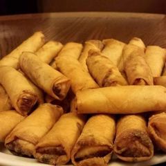 A picture of Lumpia (Filipino Spring Rolls).