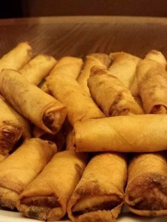 A picture of Lumpia (Filipino Spring Rolls).
