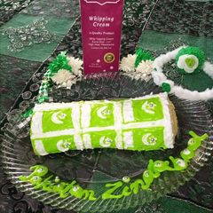 A picture of Pakistani Swiss Roll.